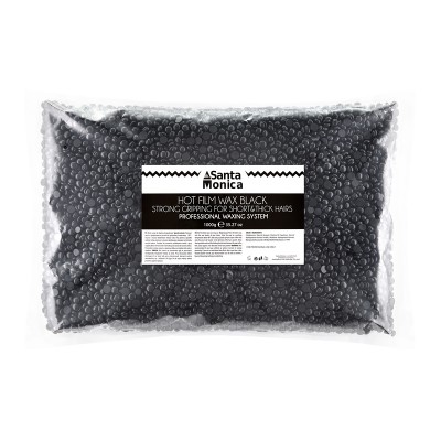 HOT FILM HARD WAX 1000G BLACK DEPILATORY HARD WAX