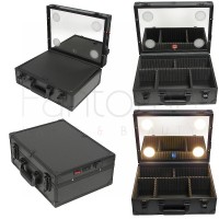 Portable LED Lightup Makeup Station Makeup Case