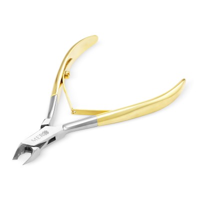 Professional Cuticle Nippers Half-Gold 3mm